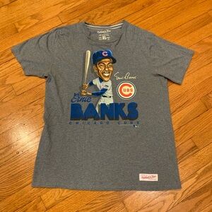 Retro Mitchell & Ness Chicago Cubs Ernie Banks MLB shirt